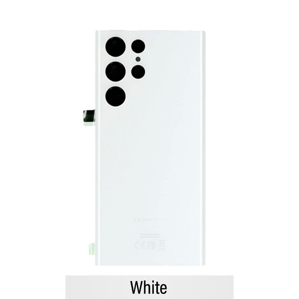 Rear Cover Glass For Samsung Galaxy S22 Ultra S908B GH82-27457C (Gold)-Phantom White Rear Cover Glass For Samsung Galaxy S22 Ultra S908B GH82-27457C (Gold)-Phantom White
